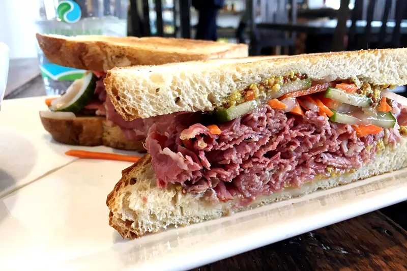 Image: Il Porcellino's pastrami sandwich is our dish of the week.