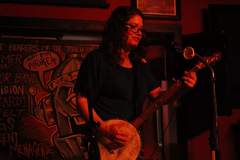 Image: Bonnie Weimer is one of the artists playing the Womxn's March Mosh 3.