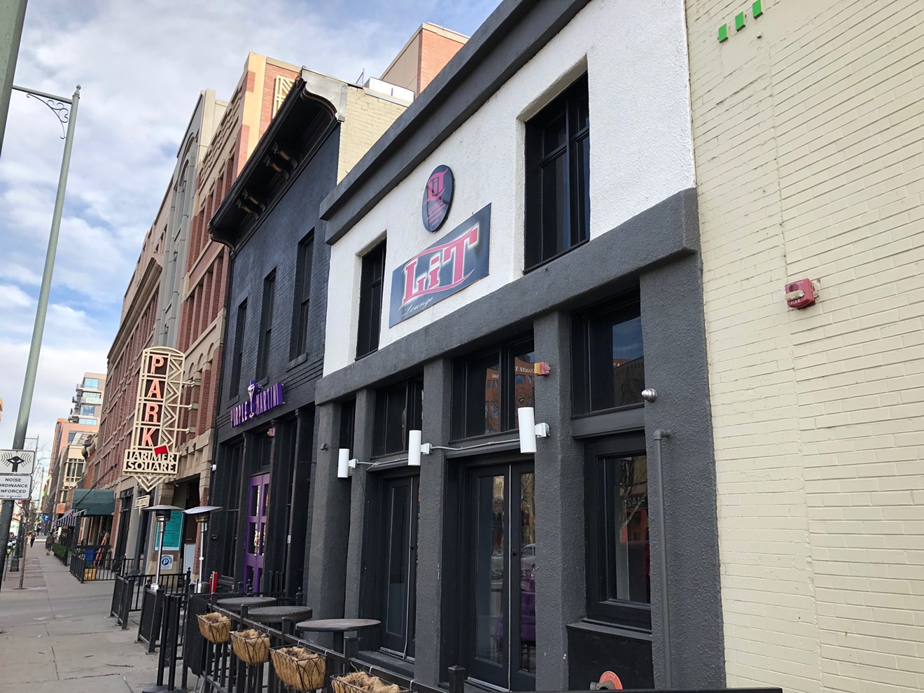 Lit Lounge and Purple Martini are two of the newest additions to the 1400 block of Market Street.