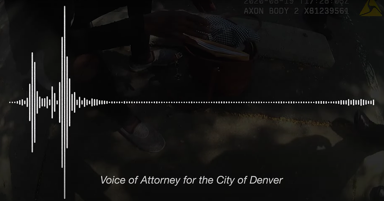 The City of Denver doesn't seem keen about the audio recording being published online.