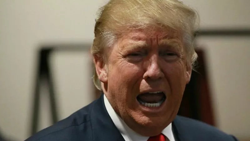 Image: Donald Trump in full cry during a 2016 Colorado campaign appearance.
