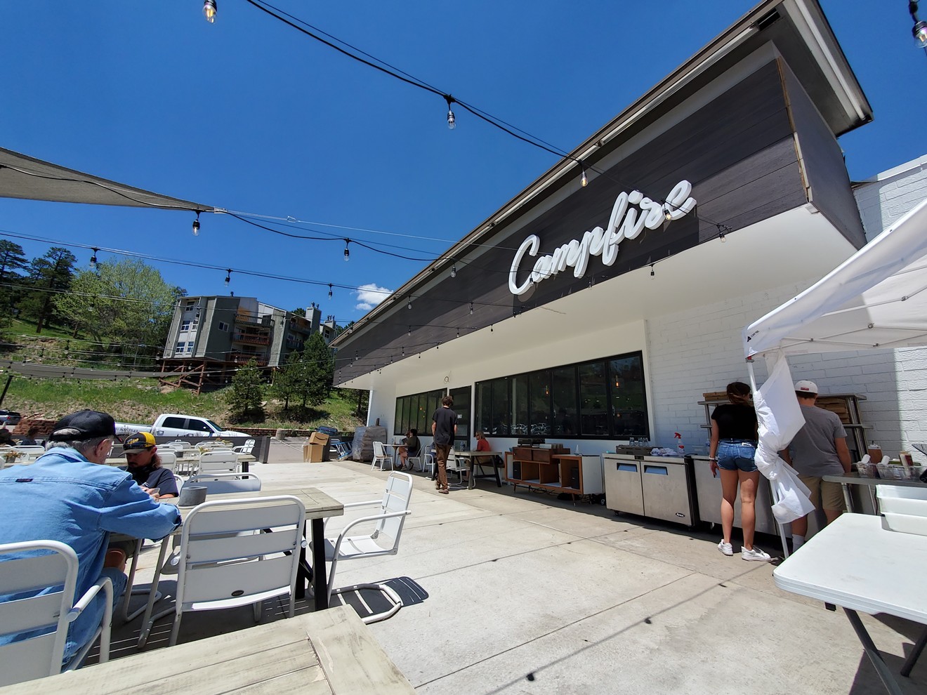 Campfire's first location in Evergreen opened last May.