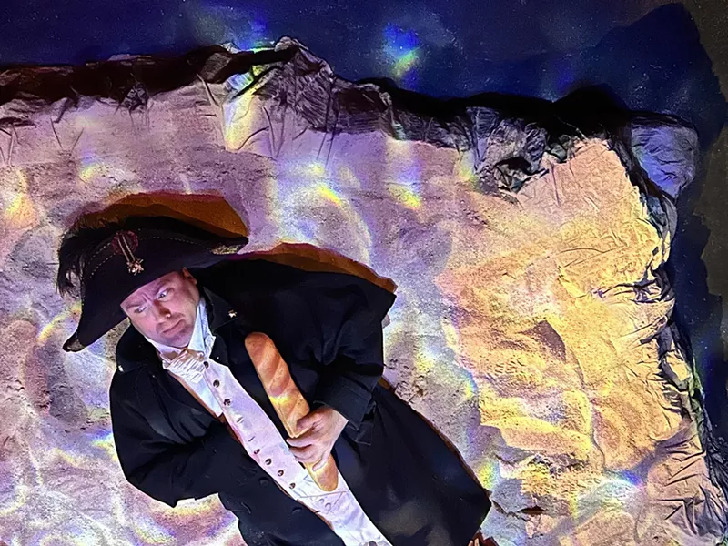 Image: The play weaves true, strange facts about Napoleon into its narrative.