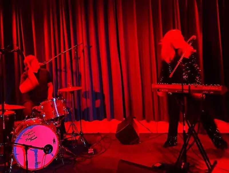 Image: Denver electronica duo Pleasure Prince dropped a new album this month.