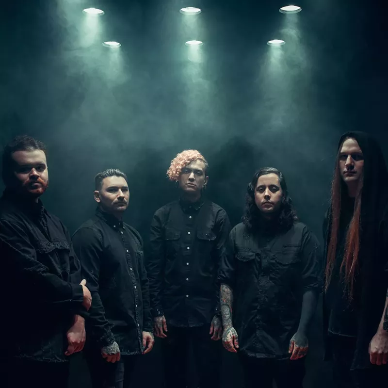 Image: Deathcore dealers Lorna Shore recently released one of the heaviest albums of the year.