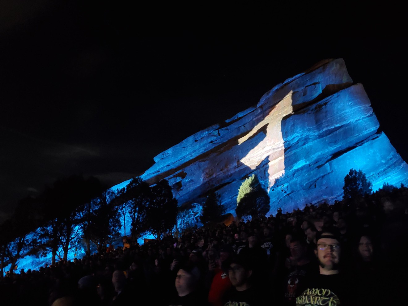 Amon Amarth turned Red Rocks into a Viking rally on Monday night.