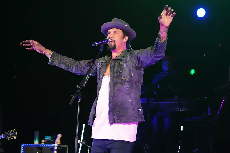 Image: Michael Franti & Spearhead performed at Red Rocks, on July 13, 2017.