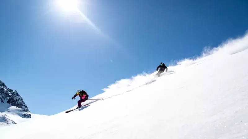 Image: Warren Miller's Timeless is on local screens.