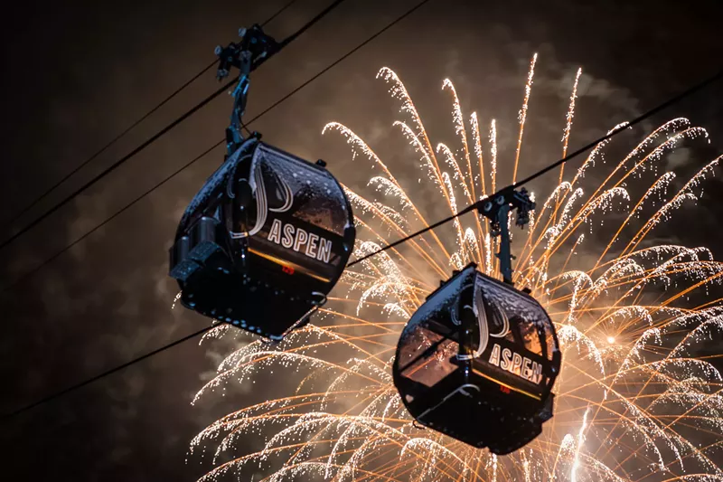 Image: Aspen will get lit on New Year's Eve.