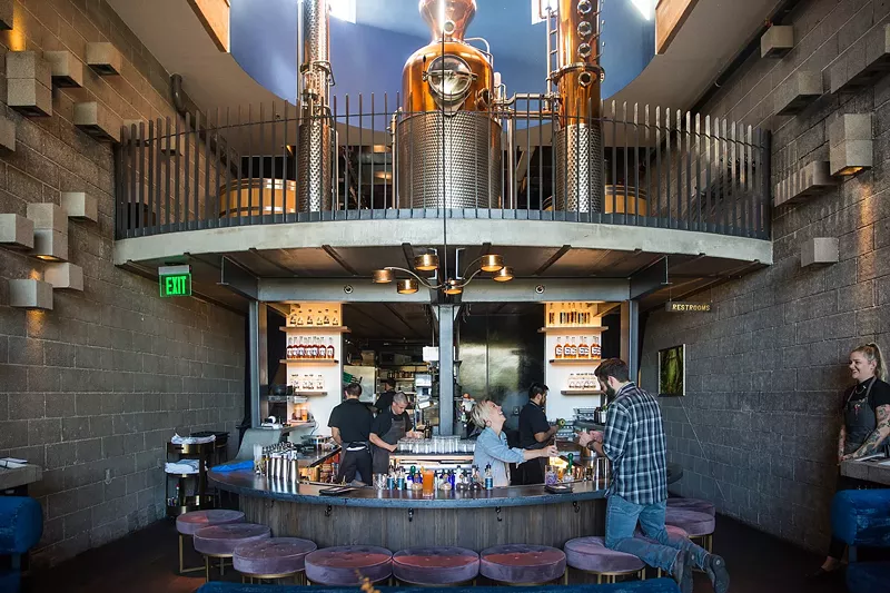 Inside the Family Jones Spirit House.