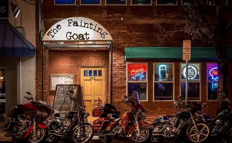 Image: Drinking With the Writers, Teachers and Bra-Throwers of the Fainting Goat