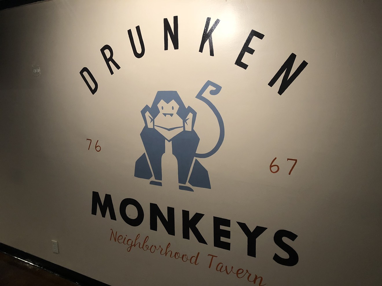 Drunken Monkeys Neighborhood Tavern started monkeying around just over a year ago at 7667 North Washington Street.
