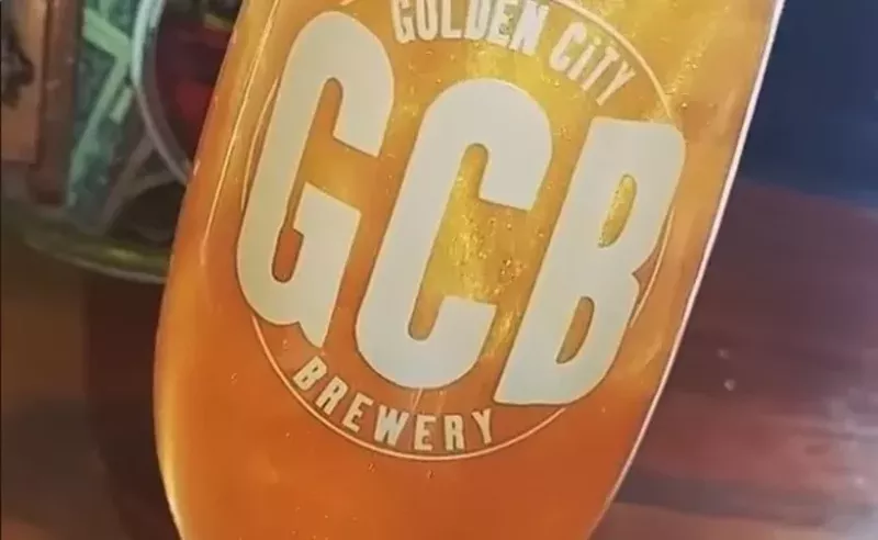Image: Golden City Brewery is one of several breweries that have made glitter beers.