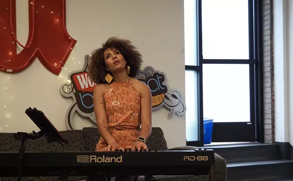 Image: Dzirae Gold Brought Profound Jazz Singing and Stories to Our Office