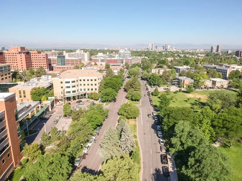 Image: The East Area Plan covers four neighborhoods along the East Colfax corridor.