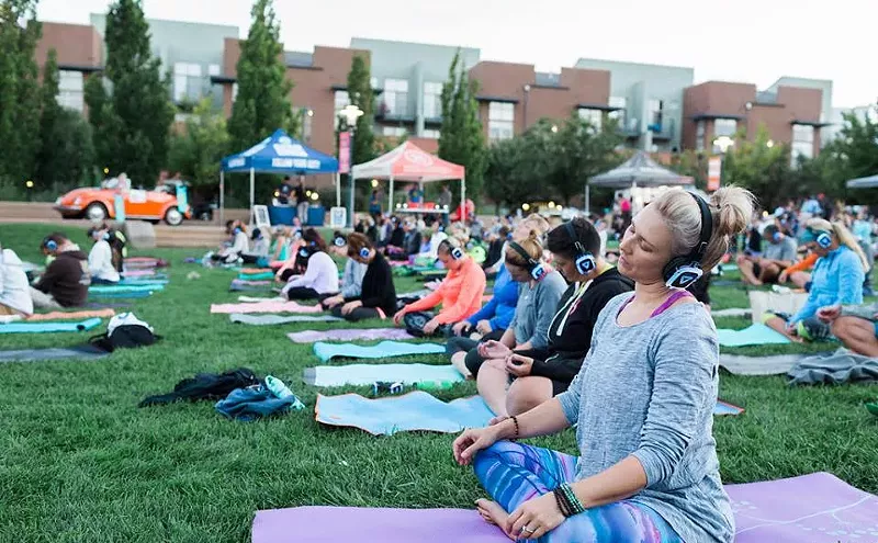 Image: Eat, Drink and Do Yoga at the StapletOM Yoga Festival