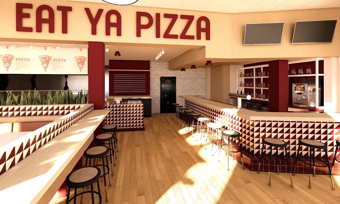 Eat'Ya Pizza will soon open in the space where Sofia's also briefly served Roman-style pizza.