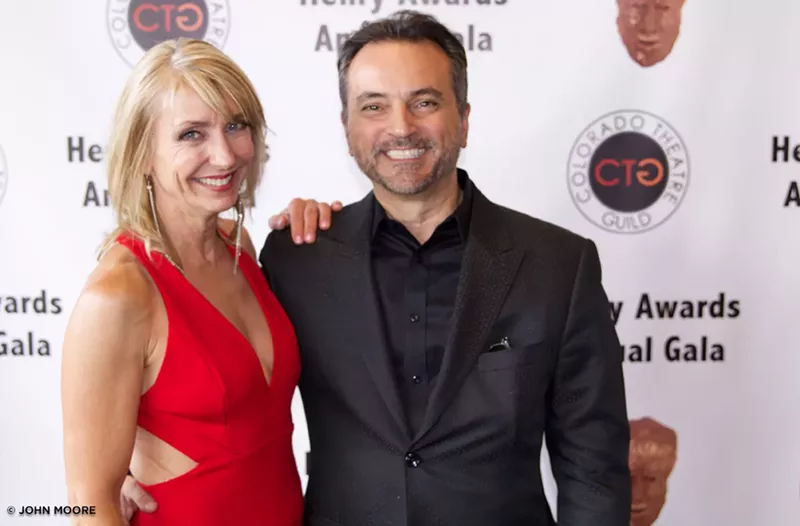 Image: Edge Theater’s Patty and Rick Yaconis.