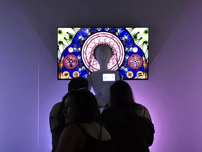 Image: Kendra Fleischmann, "The Little Chapel of Our Holy Motherboard."