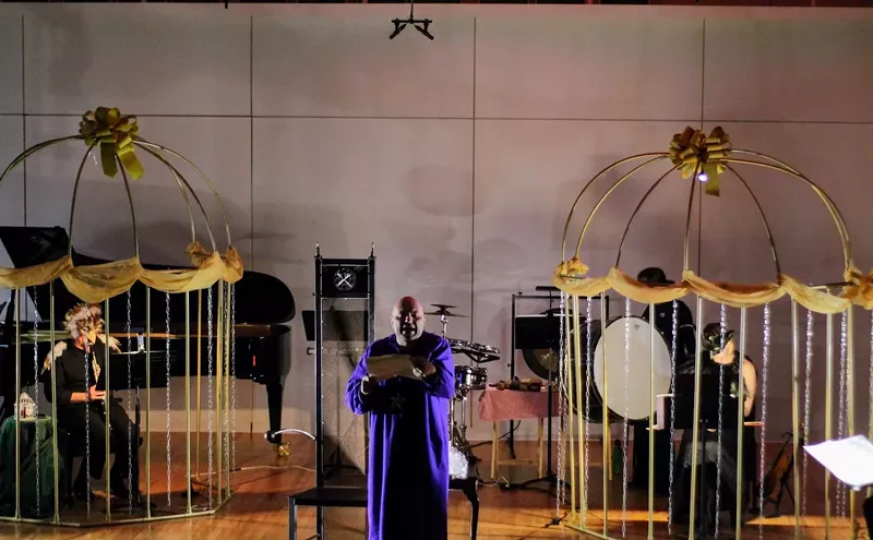 Image: Eight Songs for a Mad King Is a Dream Come True
