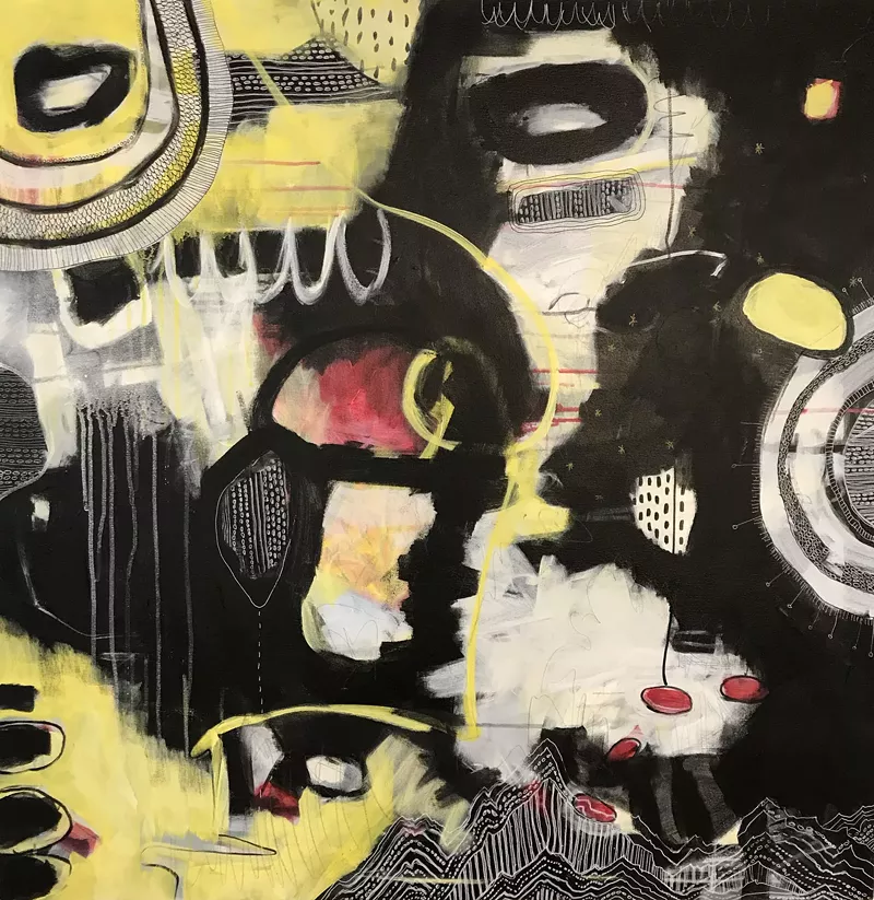 Image: Alissa Davies, a work from Cultivation, Core New Art Space.
