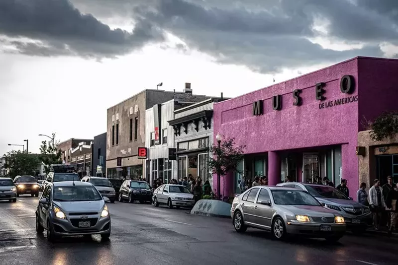 Image: You might notice some differences on Santa Fe Drive since the last First Friday.