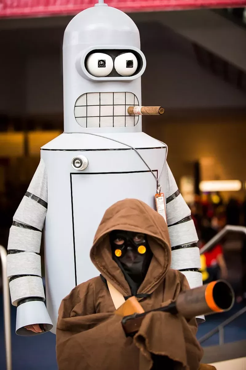 Image: Because every dad has a little Bender inside them.