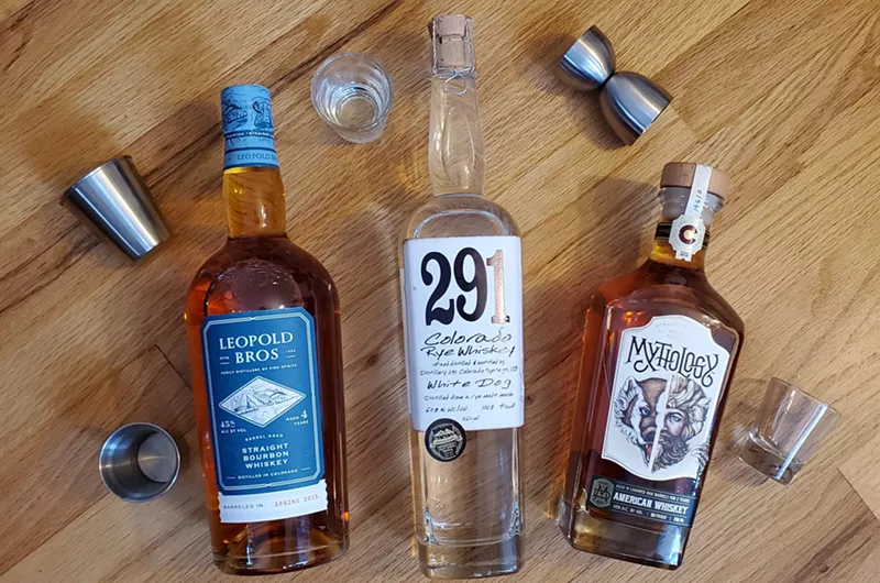 Image: Stock your bar with a variety of Colorado whiskeys.