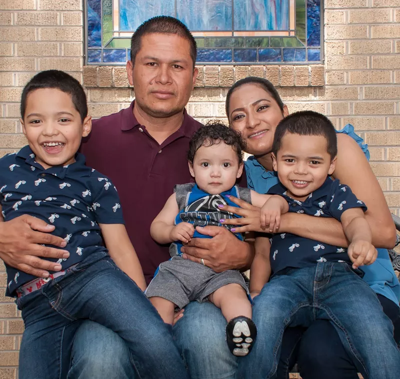 Image: Threatened with imminent deportation, Velasquez took sanctuary eleven months ago in order to keep her family together.