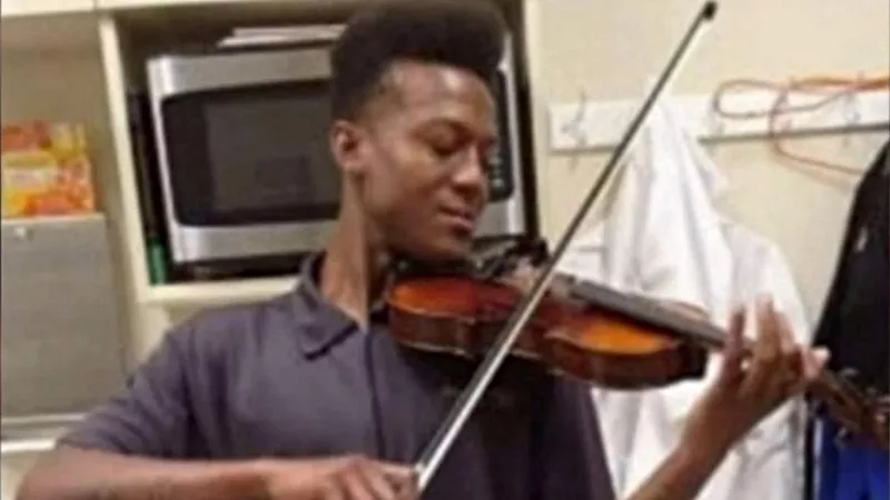 Image: The late Elijah McClain loved to play the violin.