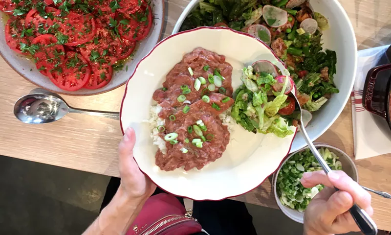 Image: Emily Shaya will be serving up her famous red beans and rice at the Source Hotel & Market Hall on July 29.