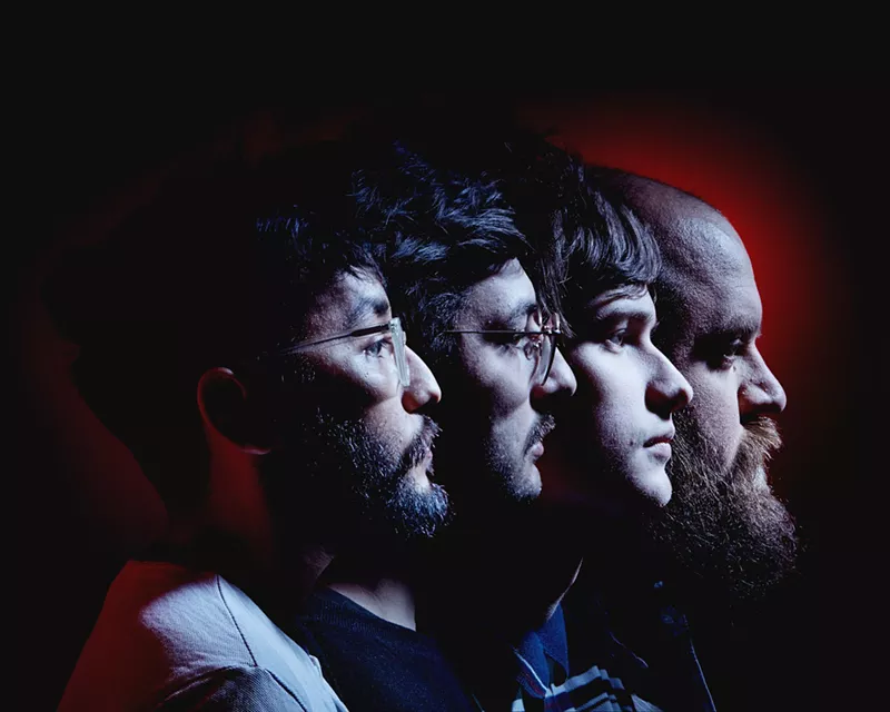 Image: St. Louis quartet Foxing is angling to become the next big thing in emo.