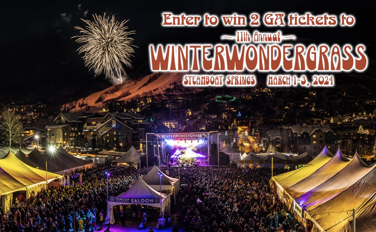 Enter to win 2 GA tickets to WinterWonderGrass Festival in Steamboat Springs, March 1-3, 2024!