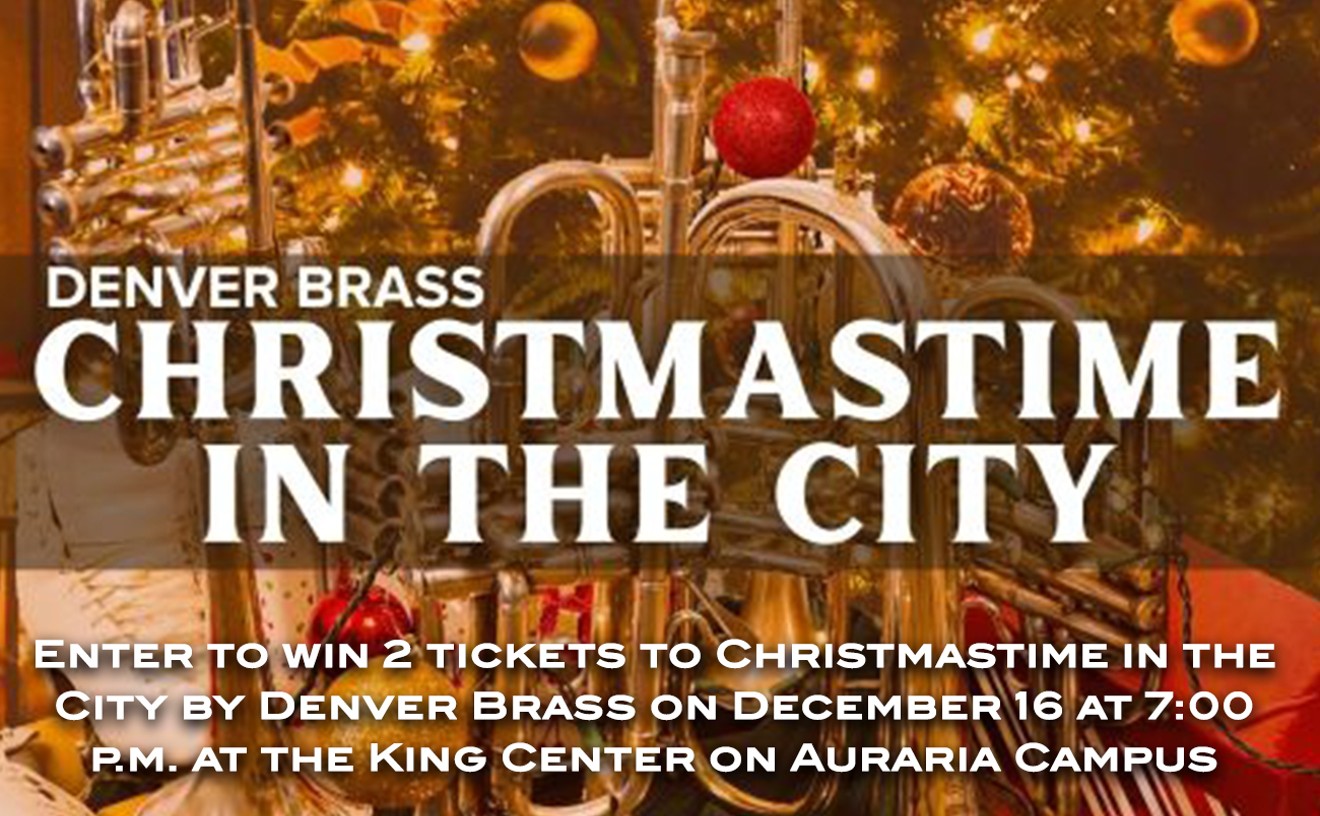 Enter to win 2 tickets to Christmastime in the City by Denver Brass on December 16 at 7:00 p.m. at the King Center on Auraria Campus