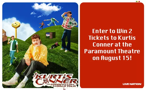 Image: Enter to Win 2 Tickets to Kurtis Conner at the Paramount Theatre on August 15!