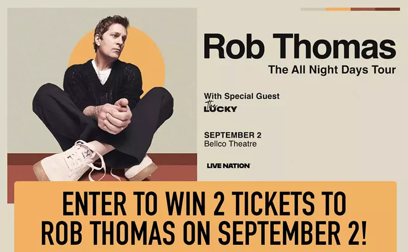 Image: Enter to Win 2 Tickets to Rob Thomas on September 2!