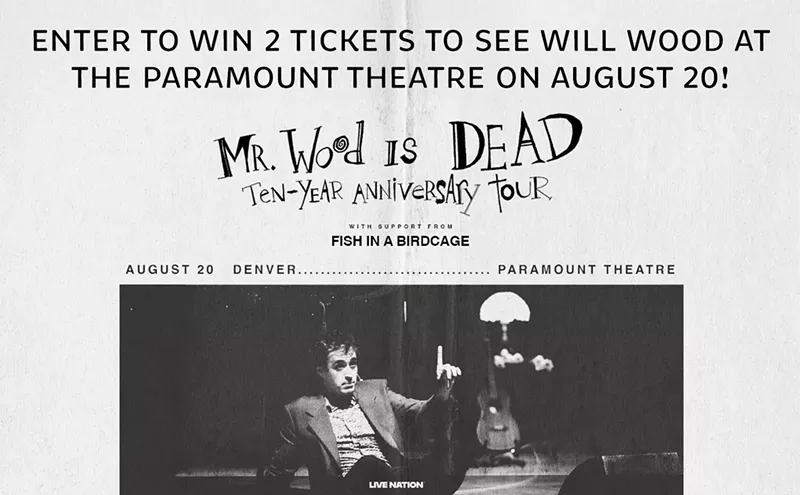 Image: Enter to Win 2 Tickets to See Will Wood at the Paramount Theatre on August 20!