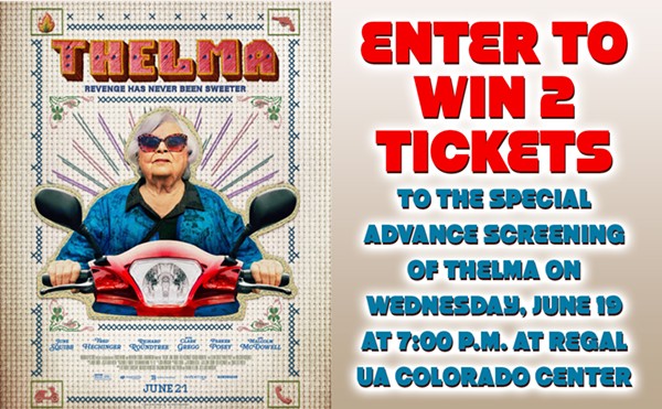 Enter to win 2 tickets to the special advance screening of THELMA on Wednesday, June 19 at 7:00 p.m. at Regal UA Colorado Center