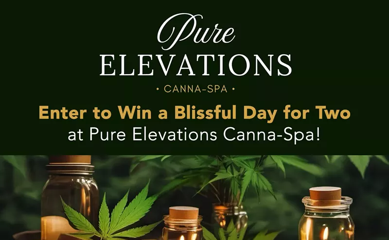 Image: Enter to Win a Blissful Day for Two at Pure Elevations Canna-Spa!
