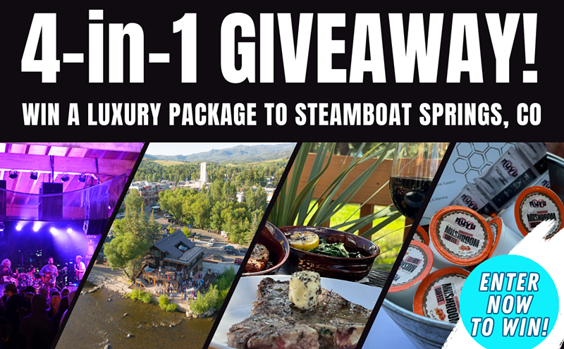 Image: Enter to Win a Luxury Package to Steamboat Springs!