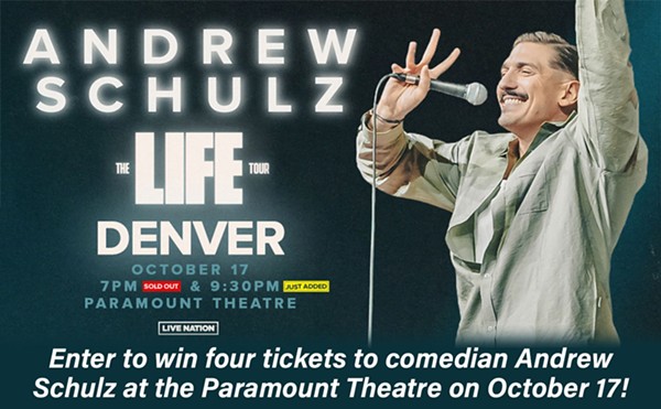 Enter to win four tickets to comedian Andrew Schulz at the Paramount Theatre on October 17!