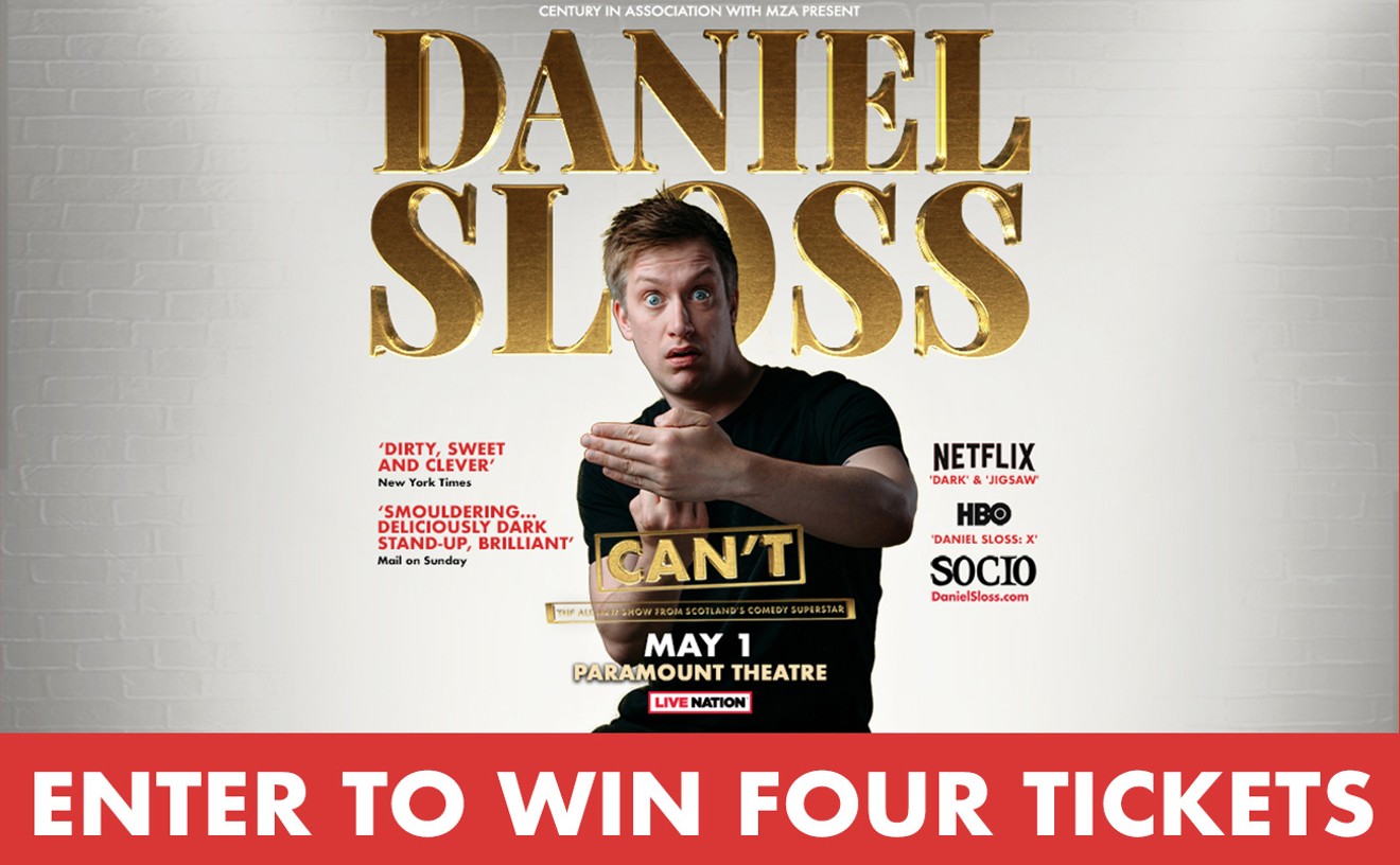 Enter to win four tickets to Comedian Daniel Sloss at the Paramount Theatre on May 1