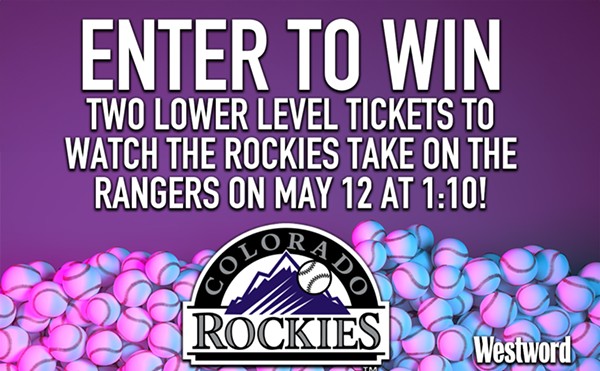 Enter to win two lower level tickets to watch the Rockies take on the Rangers on May 12 at 1:10!