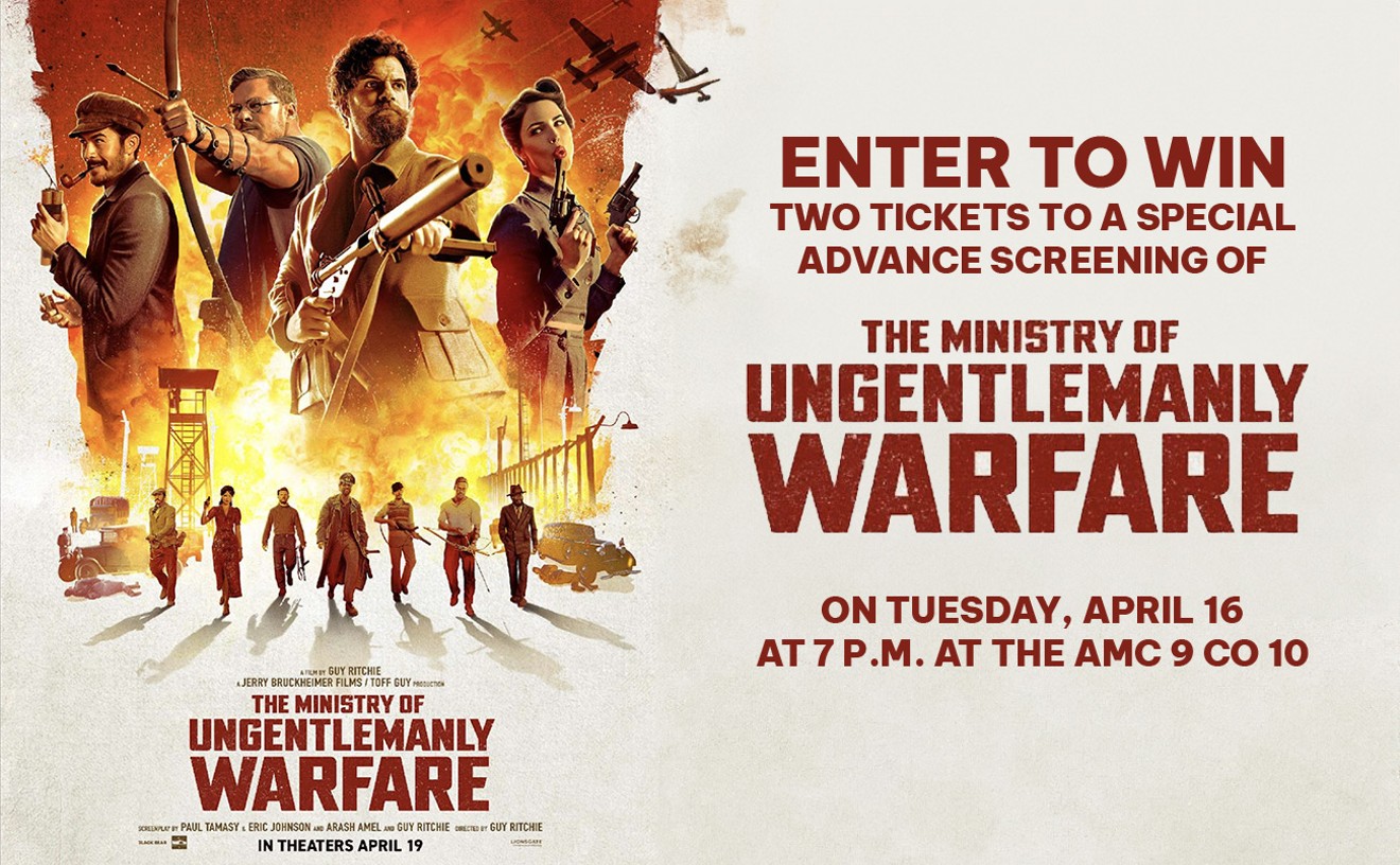 Enter to win two tickets to a special advance screening of THE MINISTRY OF UNGENTLEMANLY WARFARE on Tuesday, April 16 at 7 p.m. at the AMC 9 CO 10