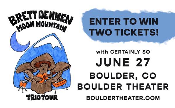 Enter to win two tickets to Brett Dennen at TheBoulder Theater on June 27!