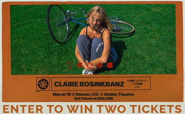 Enter to win two tickets to Claire Rosinkranz at the Gothic Theatre on March 19!