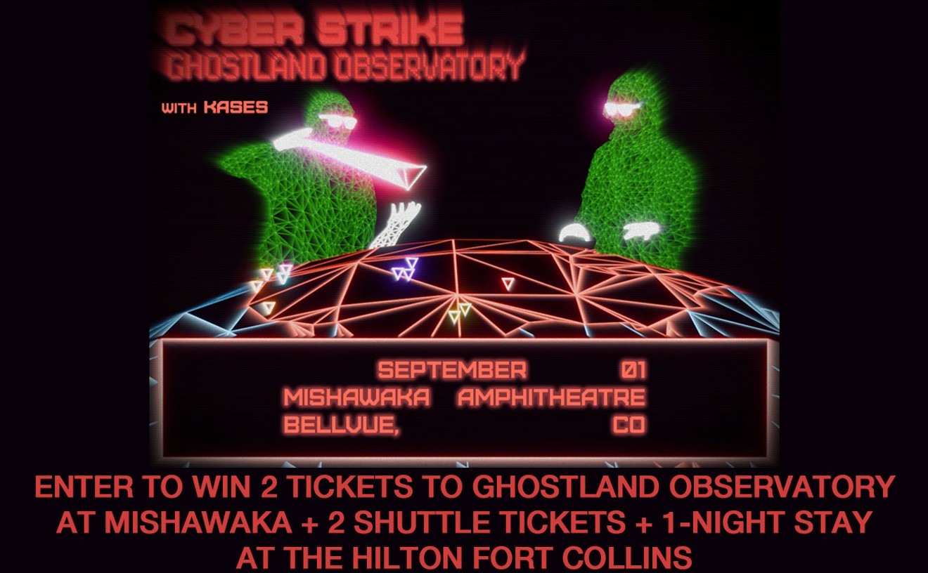 Enter to Win Two Tickets to Ghostland Observatory at Mishawaka, Two Shuttle Tickets, and a One Night Stay at the Hilton Fort Collins!