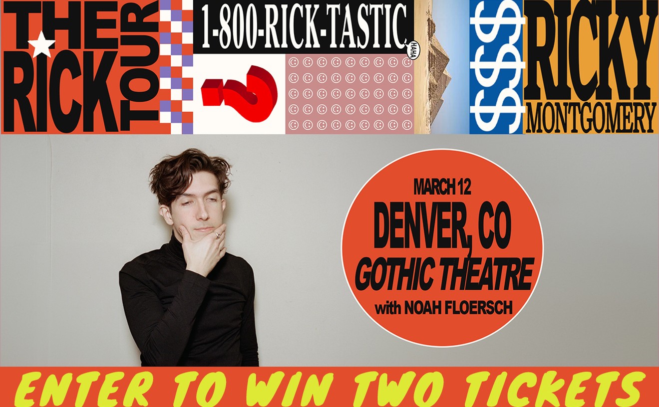 Enter to win two tickets to Ricky Montgomery at the Gothic Theatre on March 12!