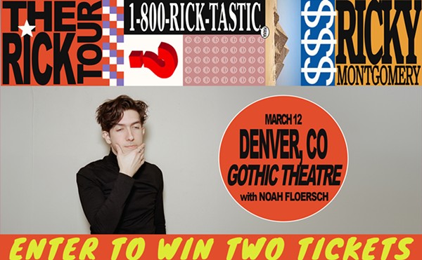 Enter to win two tickets to Ricky Montgomery at the Gothic Theatre on March 12!