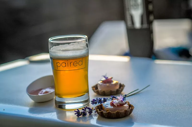 Image: Beer and food pairing.